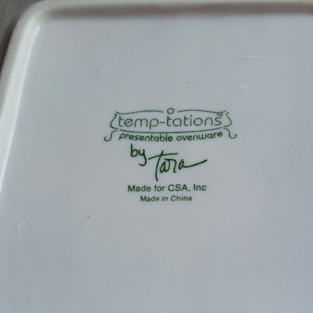 Temp-tations Floral Ceramic Bowl